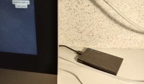 iMac على هارديسك خارجي SSD
